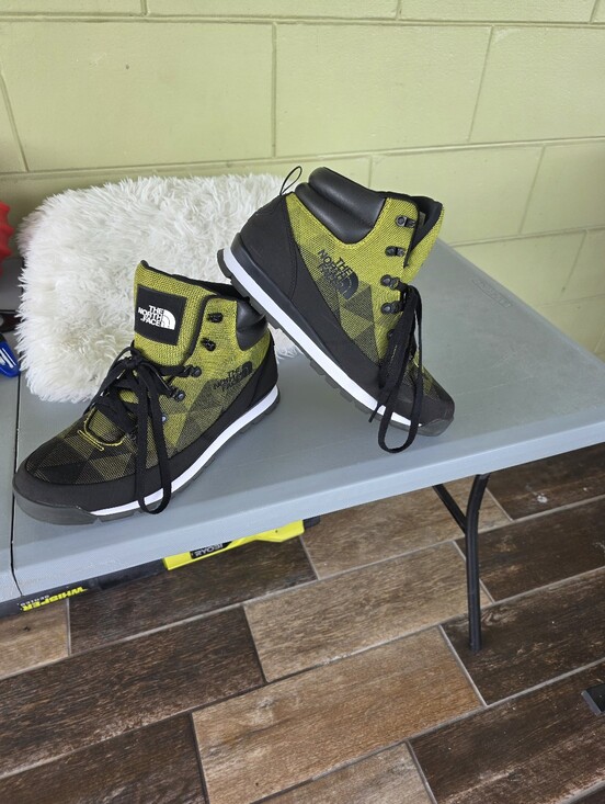 The North Face Other - The North Face Men' Green and Black High-Top Hiking Shoes